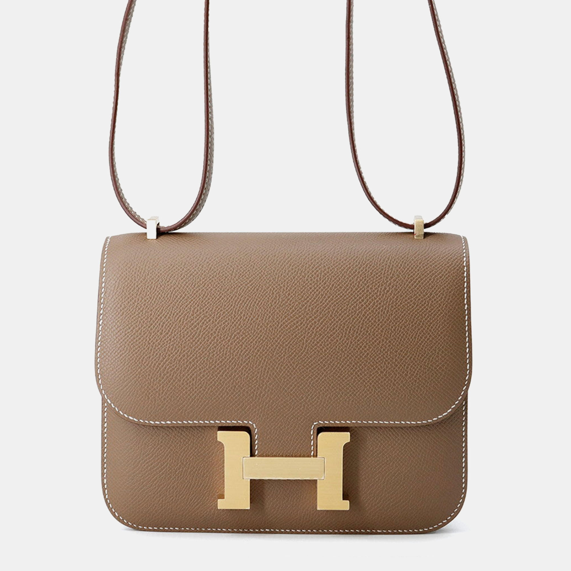 Hermes Constance 3 Miroir Etoupe Epsom Mini, Handbags - Luxury Closet