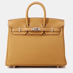 Hermes Birkin Natural Sable Togo Leather Size 25, Tote Handbags - Luxury Closet