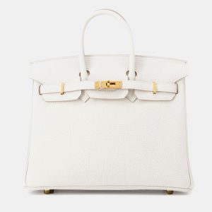 Hermes Birkin Grease Pail Togo Leather Size 25, Tote Handbags - Luxury Closet