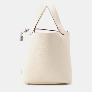 Hermes Picotin Lock Nata Taurillon Clemence PM, Tote Handbags - Luxury Closet