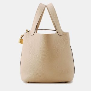 Hermes Picotin Lock Trench Taurillon Clemence PM, Tote Handbags - Luxury Closet