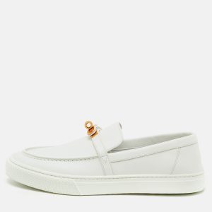 Hermes White Leather Game Slip On Sneakers Size 41, Athletic Shoes & Sneakers - Luxury Closet