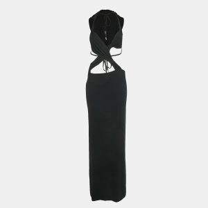 I.Am.Gia Black Jersey Cut-Out Vivienne Dress S, Dresses - Luxury Closet