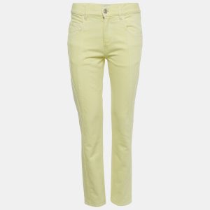 Isabel Marant Yellow Denim Skinny Vikira Jeans M Waist 29", Jeans - Luxury Closet