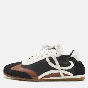 Loewe Tricolor Leather and Nylon paneled Lace Up Sneakers Size 36, Athletic Shoes & Sneakers - Luxury Closet