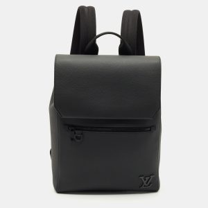 Louis Vuitton Black Leather Fastline Backpack, Backpacks - Luxury Closet