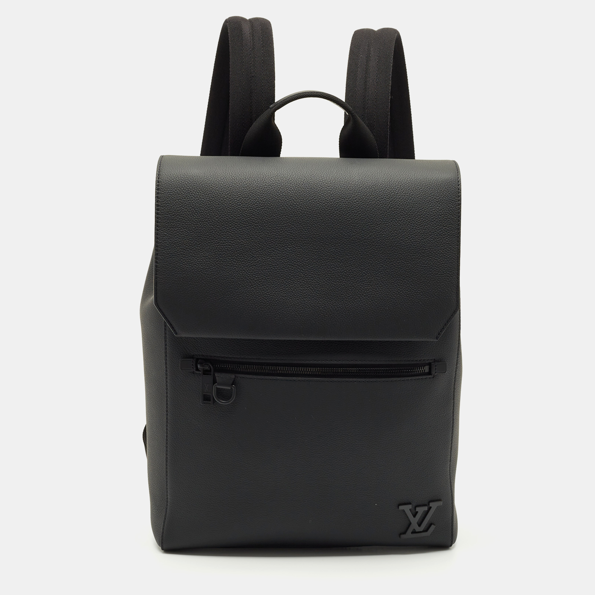 Louis Vuitton Black Leather Fastline Backpack, Backpacks - Luxury Closet