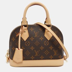 Louis Vuitton Monogram Canvas Alma BB Bag, Satchels - Luxury Closet