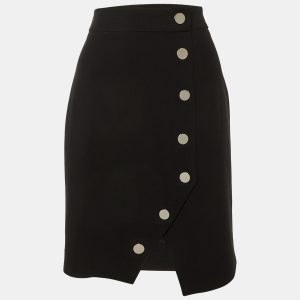 Maje Black Crepe Jipa Pencil Skirt M, Skirts - Luxury Closet