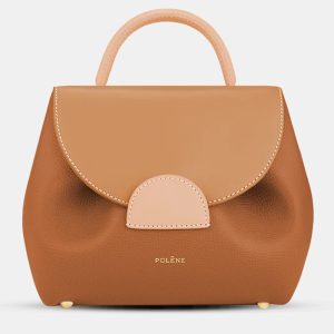 Polene Numero-un-nano Camel Trio Edition Calfskin Handbag, Satchels - Luxury Closet