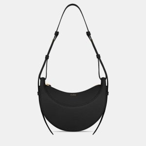 Polene Numero-Dix Grained Black Edition Calfskin Handbag, Handbags - Luxury Closet