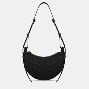 Polene Numero-Dix Smooth Black Edition Calfskin Handbag, Handbags - Luxury Closet