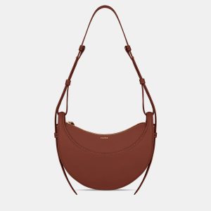 Polene Numero-Dix Smooth Cognac Edition Calfskin Handbag, Handbags - Luxury Closet