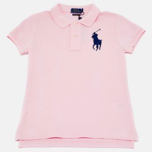 Polo Ralph Lauren Pink Cotton The Skinny Polo T-Shirt XS, Shirts & Tops - Luxury Closet
