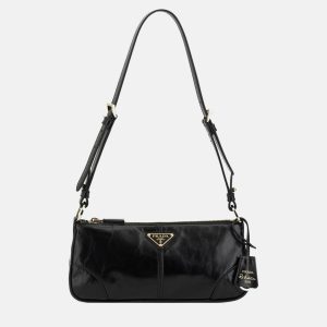 Prada Re-Edition 2002 Black Nylon Shoulder Bag, Handbags - Luxury Closet