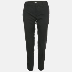 Saint Laurent Black Wool Trousers M, Clothing - Luxury Closet