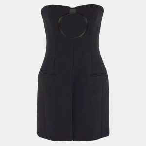 Salvatore Ferragamo Black Cotton Dress, Dresses - Luxury Closet