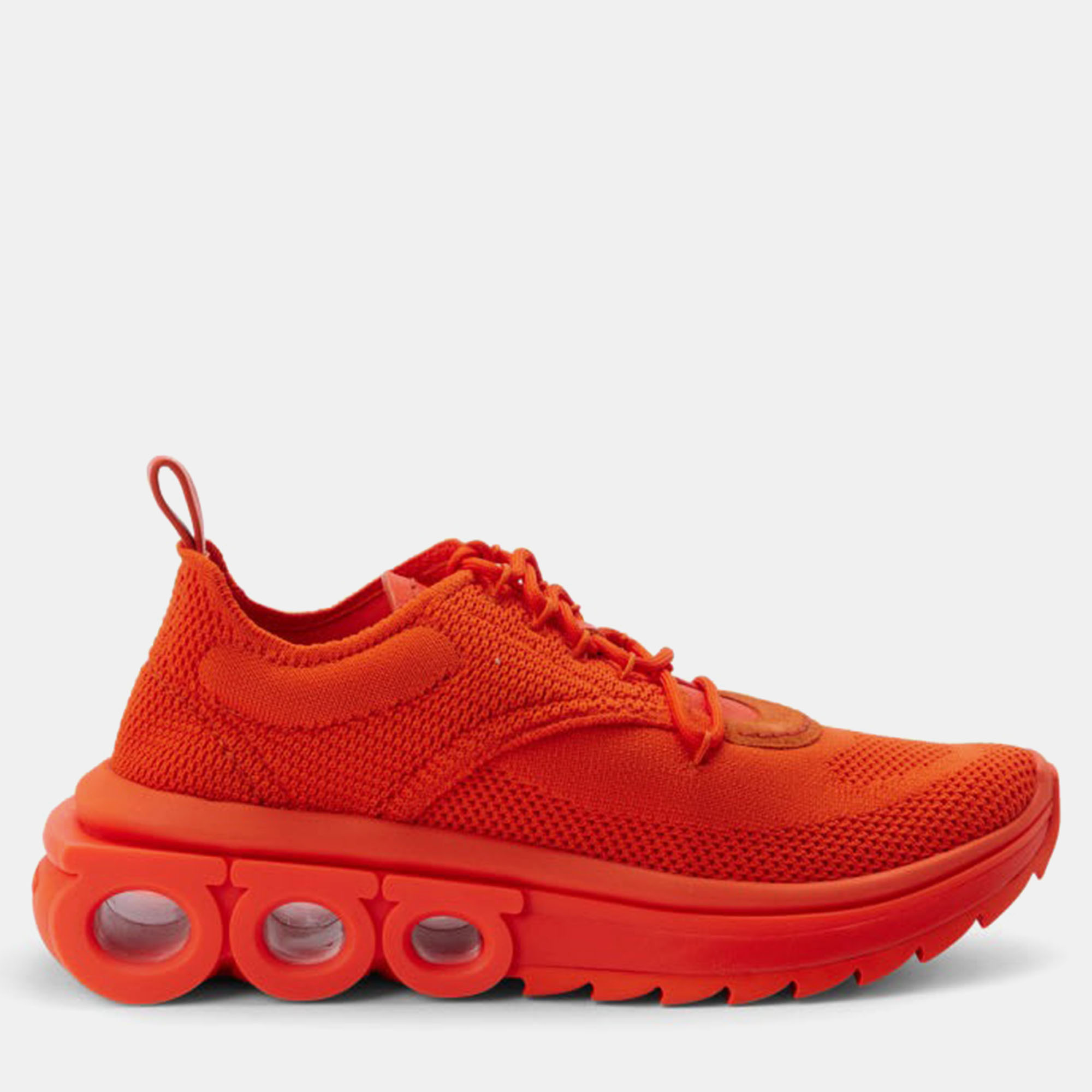 Salvatore Ferragamo Orange Mesh Sneaker, Athletic Shoes & Sneakers - Luxury Closet
