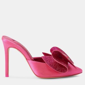 Sophia Webster Leah Pink Leather Mule, Pumps - Luxury Closet