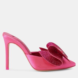 Sophia Webster Leah Pink Leather Mule, Pumps - Luxury Closet