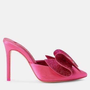 Sophia Webster Leah Pink Leather Mule, Pumps - Luxury Closet