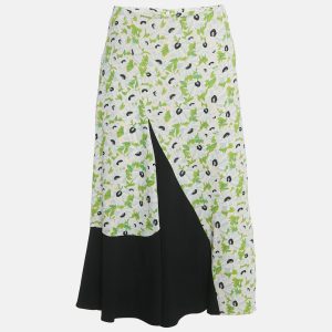 Stella McCartney Green Crepe Florentina Midi Skirt S, Skirts - Luxury Closet