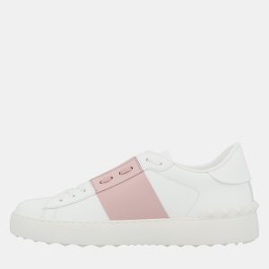 Valentino Open EU 38 Multicolored Calf Leather Sneaker, Athletic Shoes & Sneakers - Luxury Closet