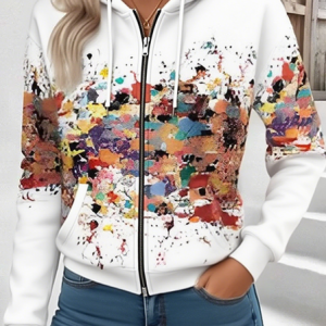 Vintage Hoodie Gradient Pattern Hoodie, Jackets, color:As Picture|size:5XL, catalog Noracora shop