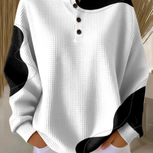 Women Abstract Crew Neck Printing Casual Spring/Fall Long Sleeve Sweatshirt, JustFashionNow Sweatshirts & Hoodies, color:White|size:5XL,
