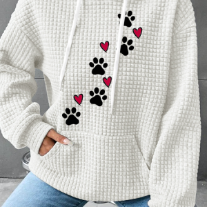 Vintage Hoodie Dog Hoodie, Hoodies & Sweatshirts, color:White|size:3XL, catalog Noracora shop