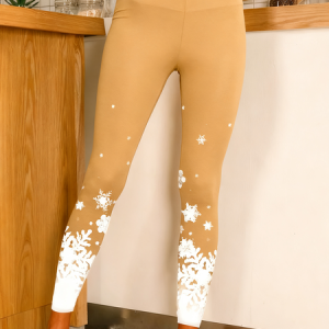 Casual Ombre Long Leggings, Leggings, color:Beige|size:4XL, catalog Noracora shop