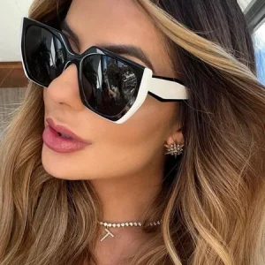 Daily Polarized Sunglasses, Sunglasses, color:Black-white|size:One-size, Stylewe