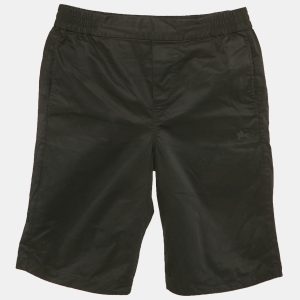 Burberry Kids Black Cotton Shorts 14Yrs, Clothing - Luxury Closet