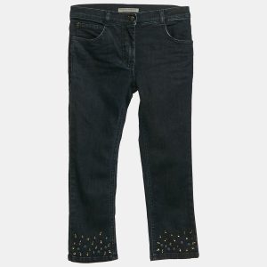 Ermanno Scervino Junior Studded Denim Jeans 8 Yrs Waist 24", Clothing - Luxury Closet