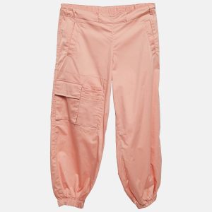 Fendi Kids Pink Stretch Satin Jogger Pants 8 Yrs, Clothing - Luxury Closet