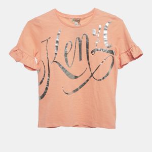 Kenzo Kids Orange Jersey Janette T-Shirt 8 Yrs, Clothing - Luxury Closet