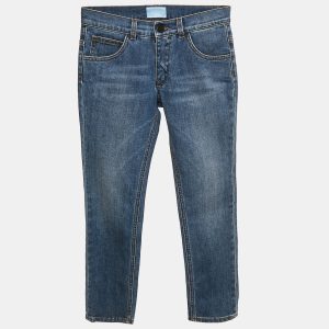 Lanvin Kids Blue Denim Jeans 10 Yrs Waist 26", Clothing - Luxury Closet