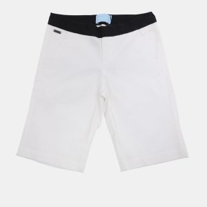 Lanvin White Bermudas Stretch Cotton Shorts 5 Yrs, Clothing - Luxury Closet