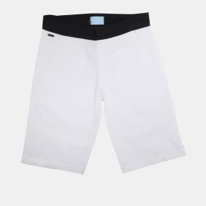Lanvin White Bermudas Stretch Cotton Shorts 10 Yrs, Clothing - Luxury Closet