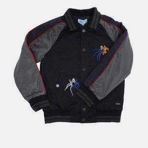 Lanvin Multicolor Cotton and Nylon Spider Embroidered Jacket 6 Yrs, Clothing - Luxury Closet