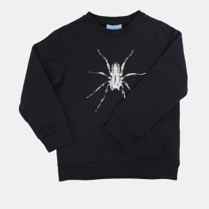 Lanvin Navy Blue Spider Print Jersey Sweater 4 Yrs, Clothing - Luxury Closet