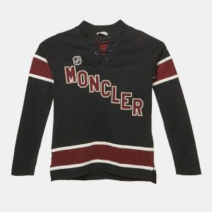 Moncler Navy Blue Logo Applique Jersey T-Shirt 8 Yrs, Clothing - Luxury Closet