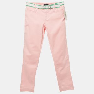 Polo Ralph Lauren Kids Pink Cotton Pants 12 Yrs, Clothing - Luxury Closet