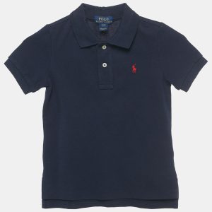 Polo Ralph Lauren Kids Blue Cotton Polo T-Shirt 3Yrs, Clothing - Luxury Closet
