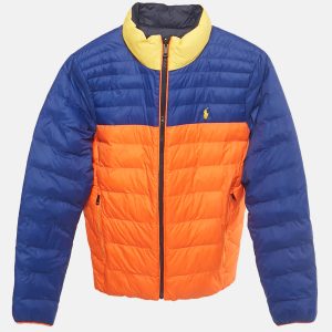 Polo Ralph Lauren Boys Colorblocked Reversible Puffer Jackets L/14-16Yrs, Clothing - Luxury Closet
