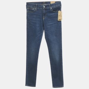 Polo Ralph Lauren Kids Blue Denim Aubrie Pull On Jeans 16Yrs/Waist 26", Clothing - Luxury Closet