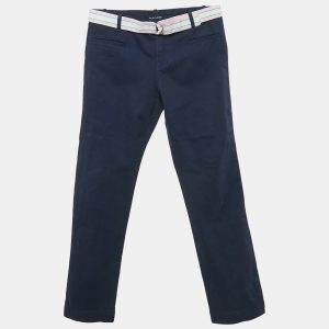 Ralph Lauren Kids Navy Blue Gabardine Trousers 12-14 Yrs, Clothing - Luxury Closet