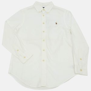 Ralph Lauren Kids White Cotton Shirt 12 Yrs, Clothing - Luxury Closet
