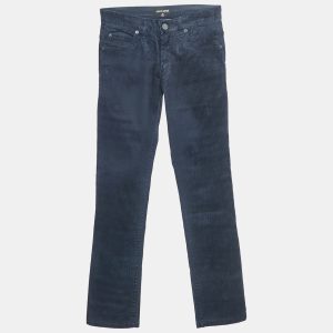 Roberto Cavalli Navy Blue Striped Denim Jeans 10 Yrs, Clothing - Luxury Closet