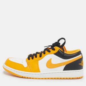 Air Jordans Multicolor Leather Jordan 1 Low Taxi&nbsp;Sneakers Size 43, Shoes - Luxury Closet